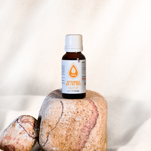 Vitamine D3 K2-MK7 3000 UI