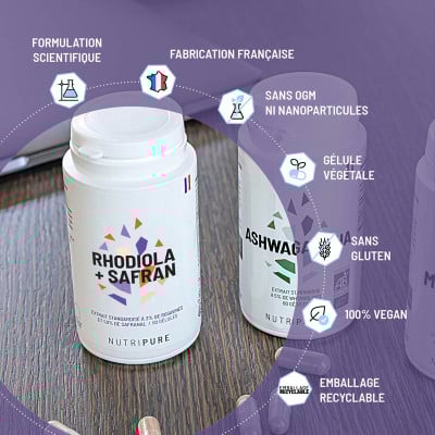 les avantages de la rhodiola + safran