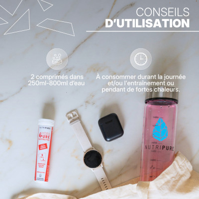 Hydrapure Pastilles Hydratation Fruits Rouges