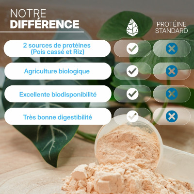 Protéine végétale bio