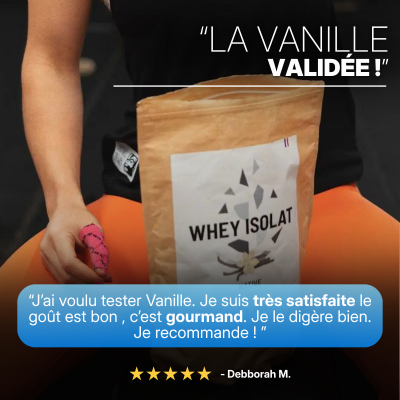 Whey vanille