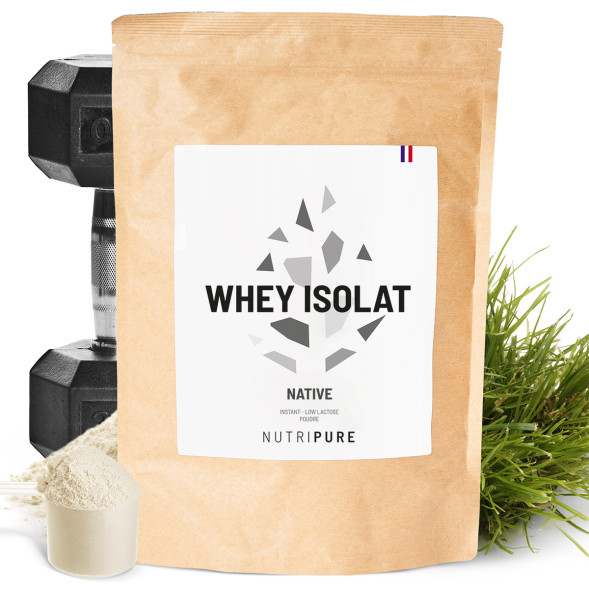 Whey Isolate Native 94% – Saveur Chocolat – Raptor Nutrition – Protéine Pure