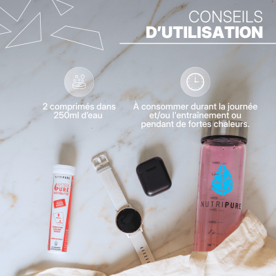 Hydrapure Pastilles Hydratation Fruits Rouges