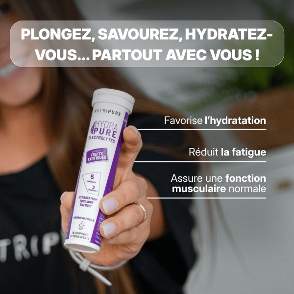 Hydrapure Pastilles Hydratation Fruits Exotiques
