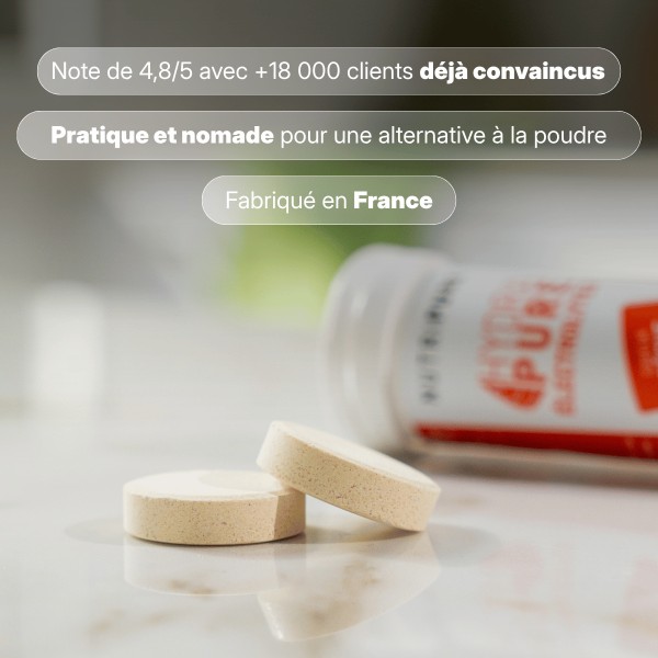 Hydrapure Pastilles Hydratation Pêche