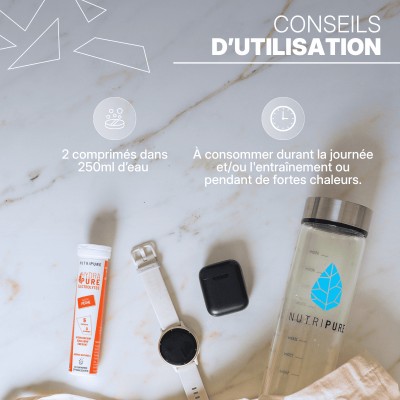 Hydrapure Pastilles Hydratation Pêche