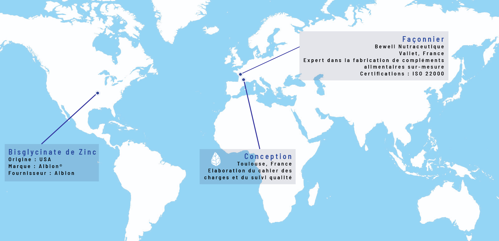 carte transparence zinc