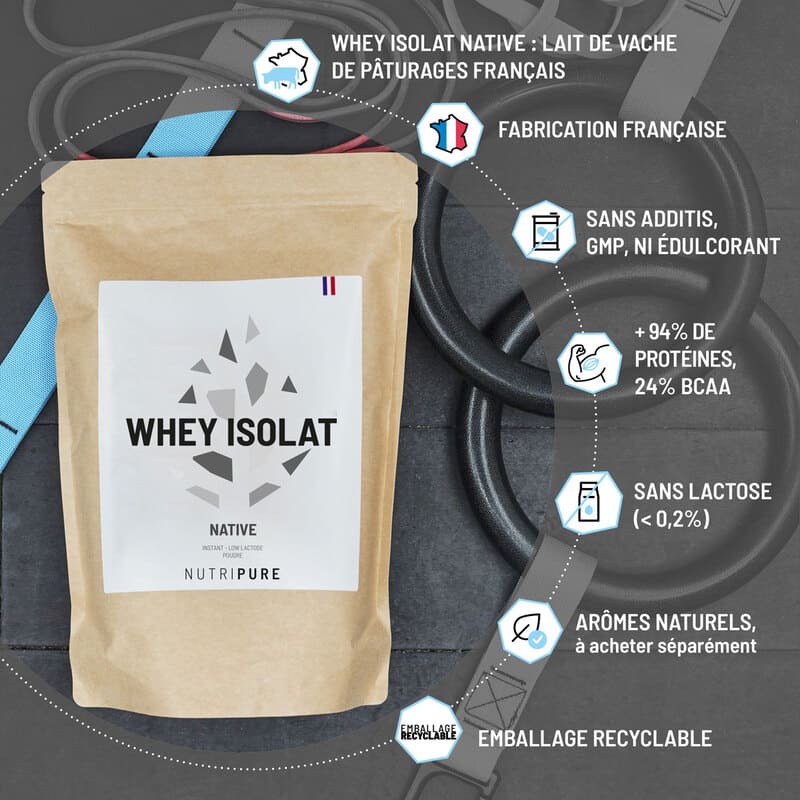 bienfaits whey isolate