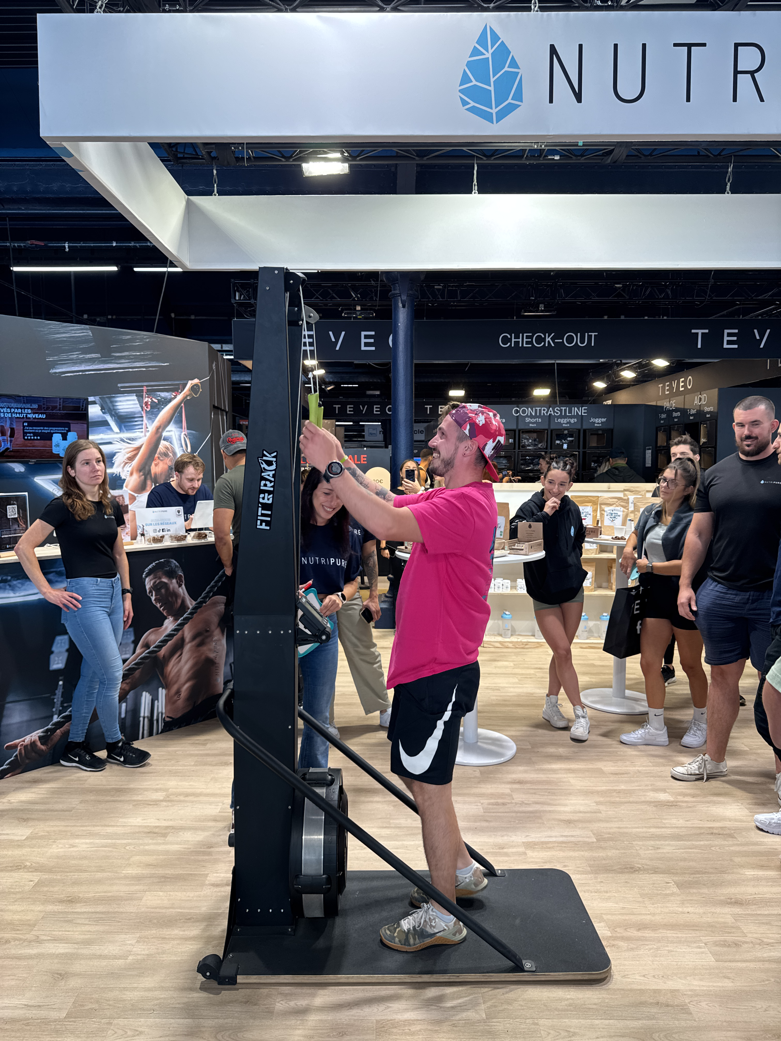 Stand Nutripure au Salon Fitex Paris