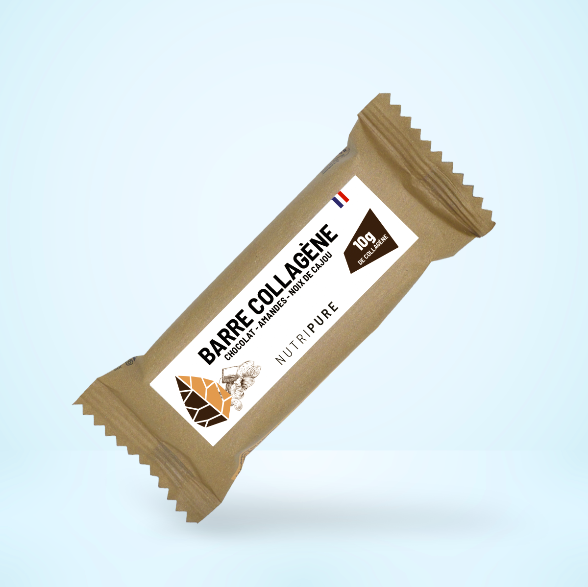 Nouveau Barre Collagène 10g Nutripure