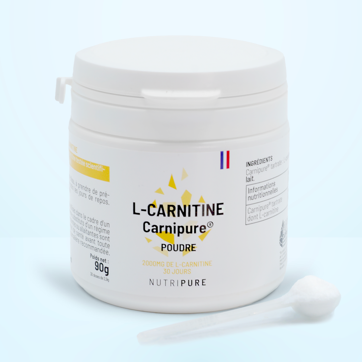 Nouveau L-Carnitine Poudre Nutripure