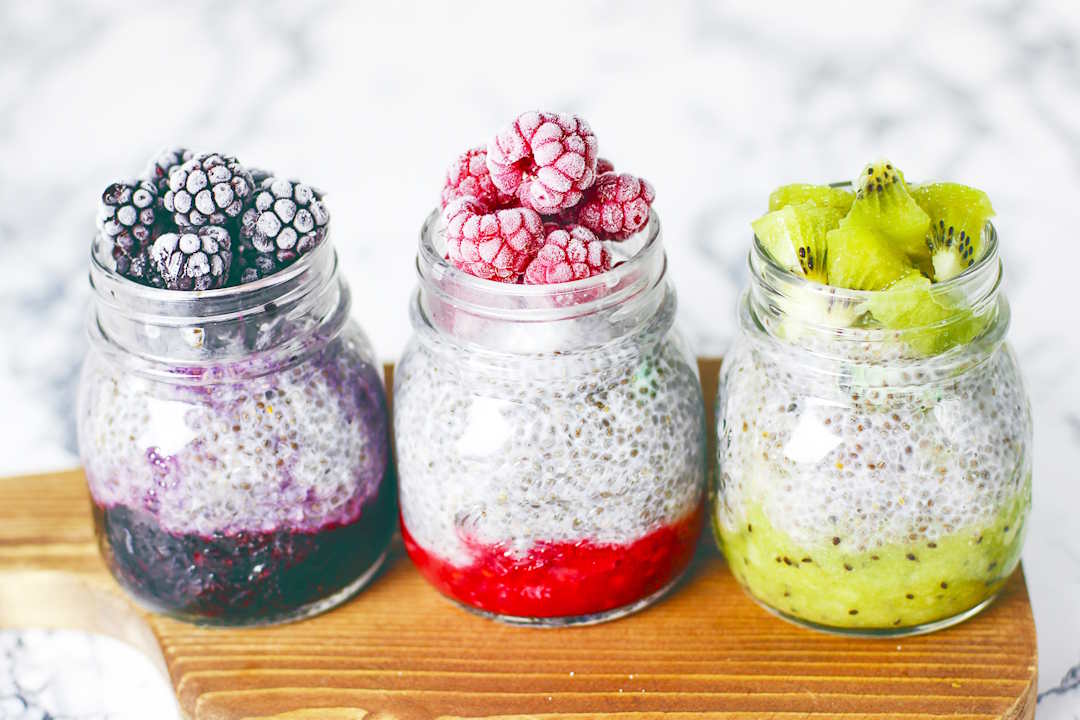 Pudding de chia aux fruits