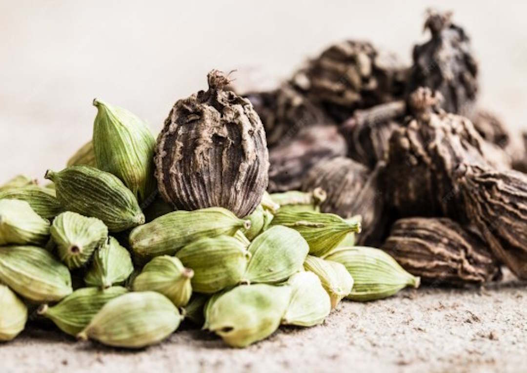 Cardamone verte et noire