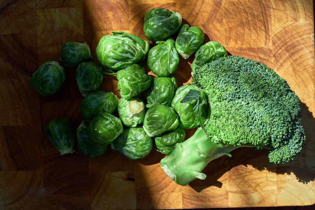 chou de Bruxelles et le brocoli