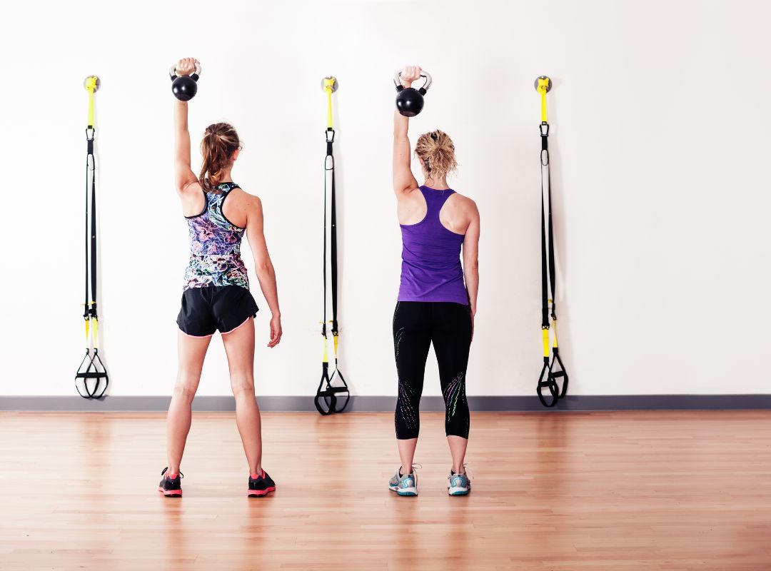 Clean & Press avec kettlebell