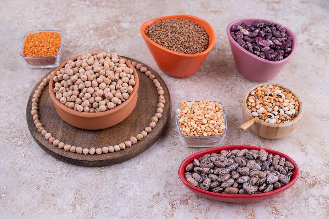légumineuses et les aliments alcalins