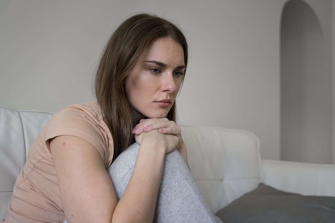 Une femme qui souffre de dépression