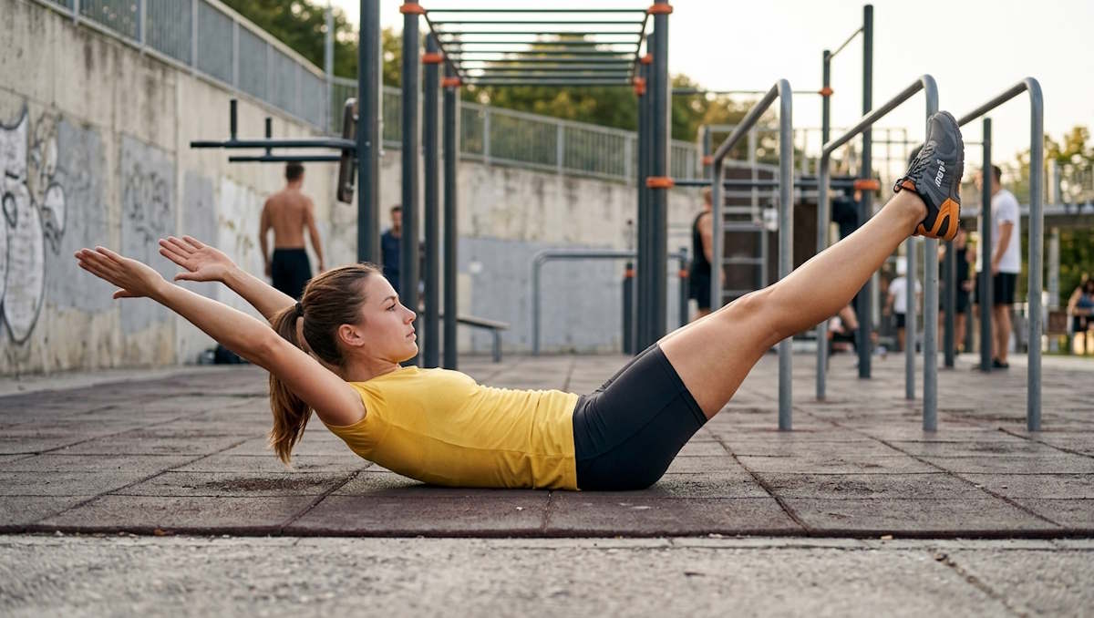 Exercice hollow body hold