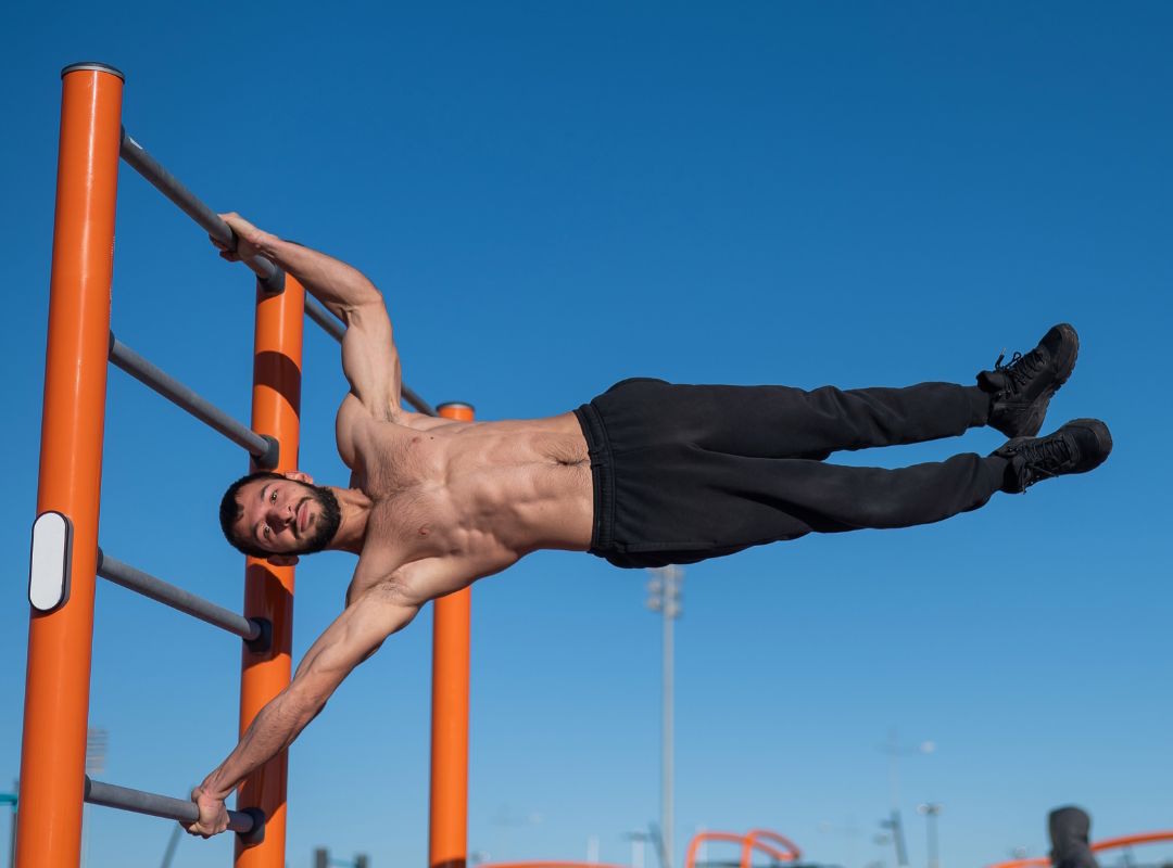 Exercice human flag