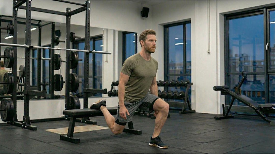 La fente bulgare exercices quadriceps