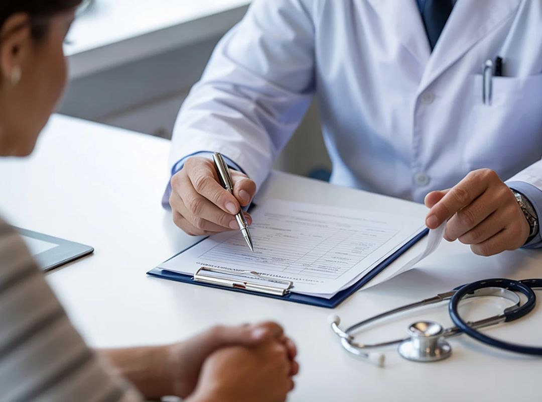 Fourmillement dans les mains et consultation médicale