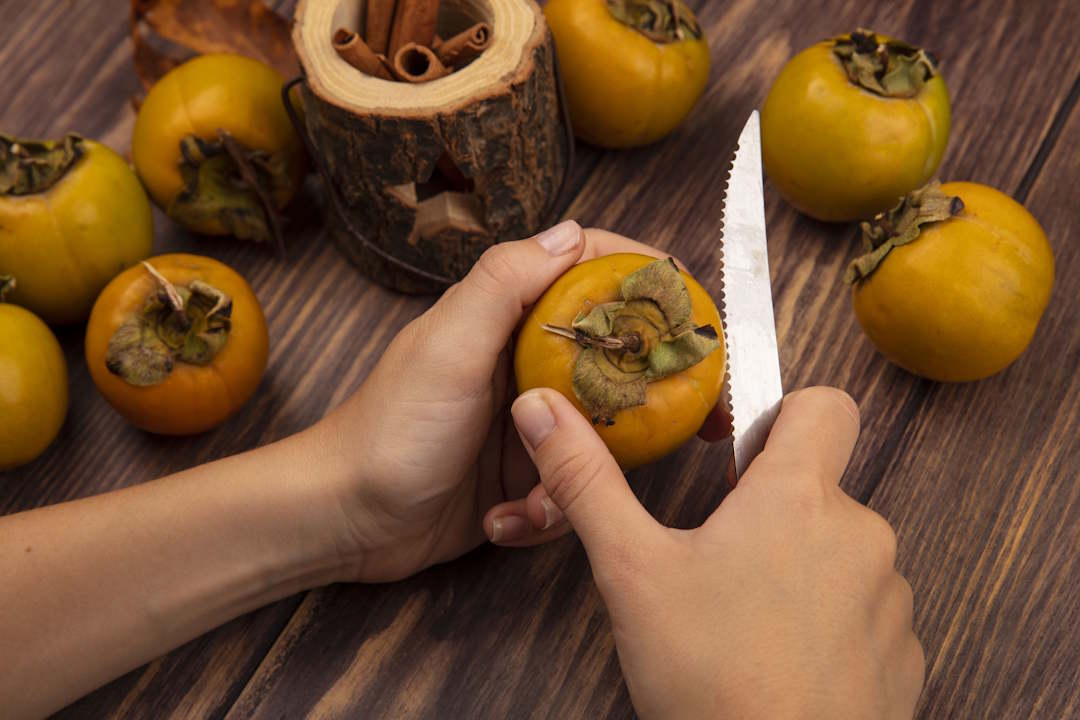 Le kaki a une grande concentration en caroténoïdes (dont le bêta-carotène) et en vitamine C