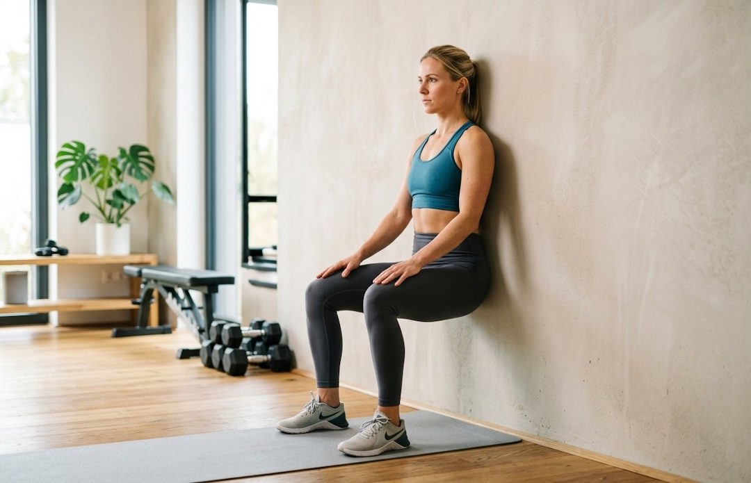 La chaise (Wall Sit) pour les membres supérieurs