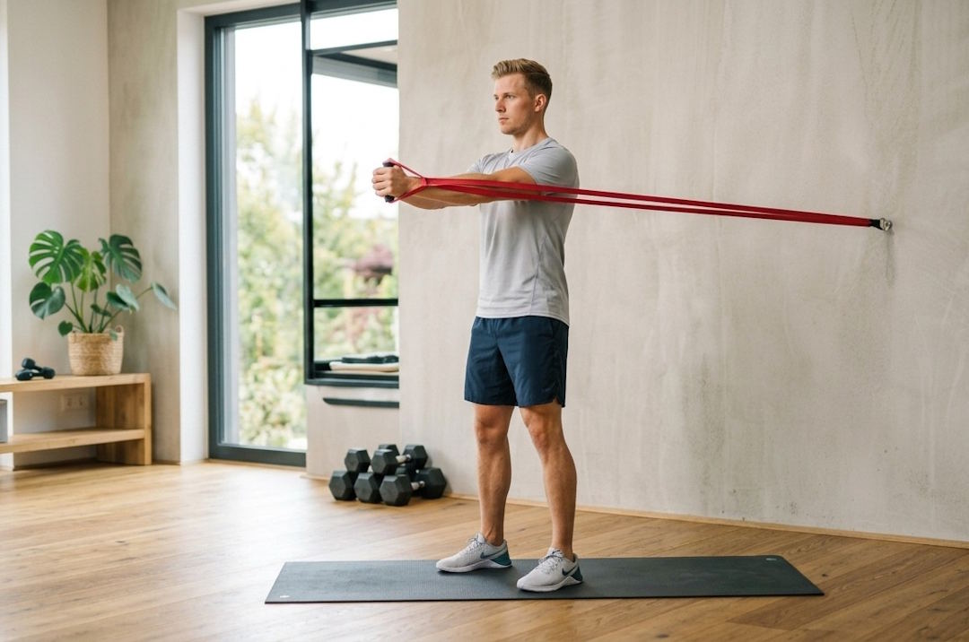 Le Pallof Press statique (anti-rotation)