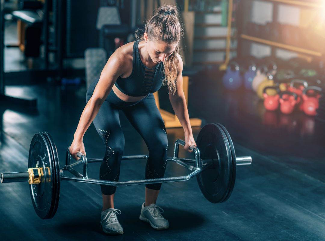 Le trap bar deadlift