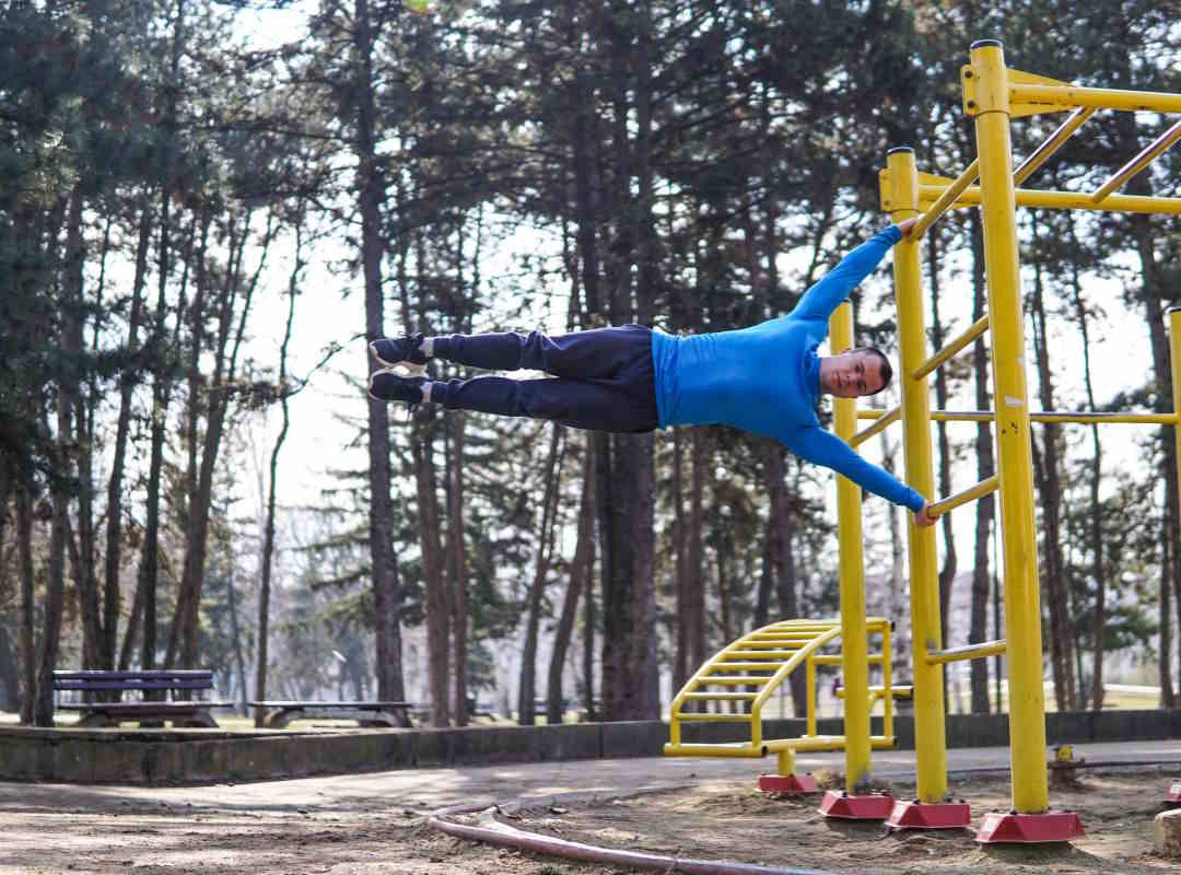 Programme musculation et human flag