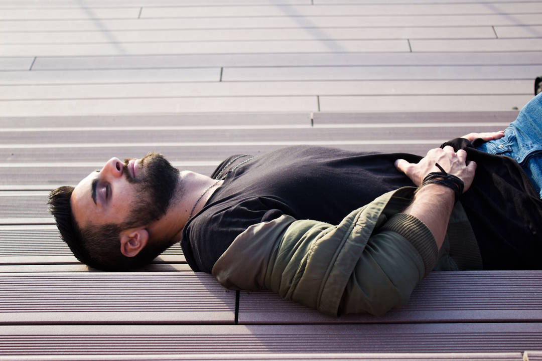 Respiration diaphragmatique au sol
