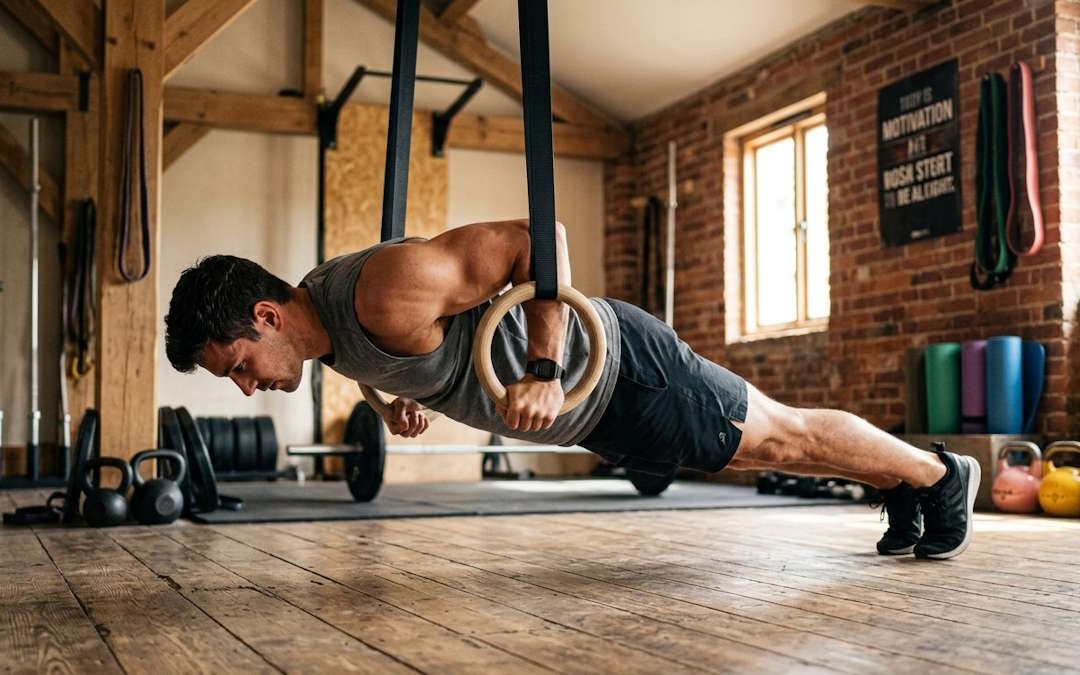 Les pompes aux anneaux (Ring Push-ups)