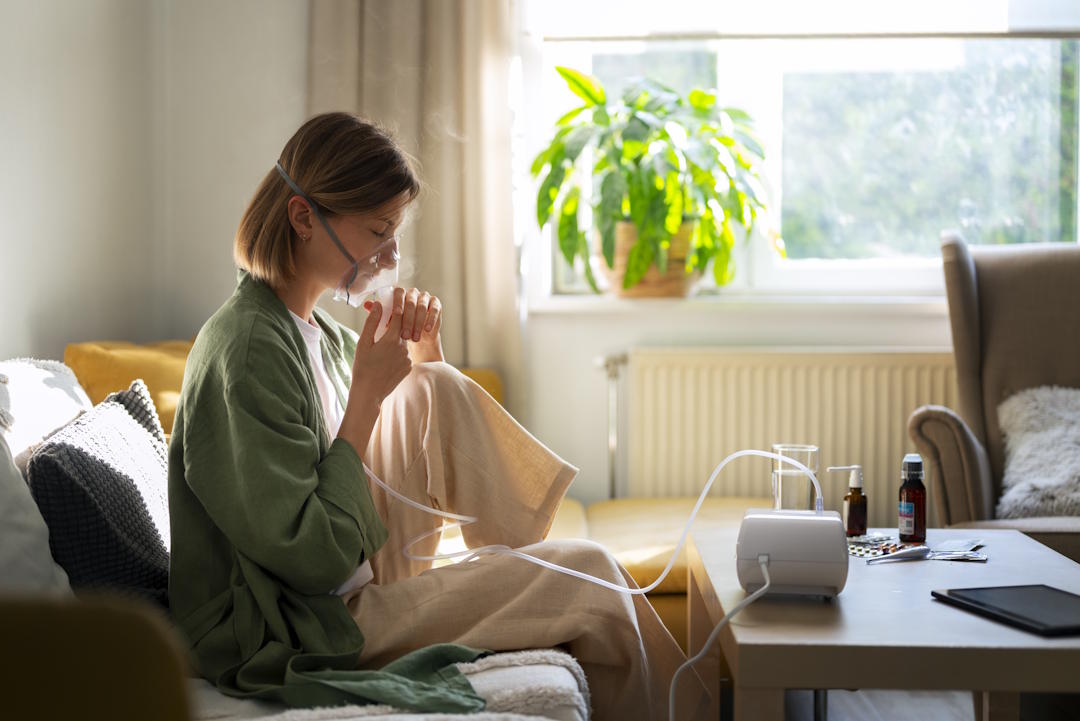 inhalation des aérosols, un moyen de transmission du virus