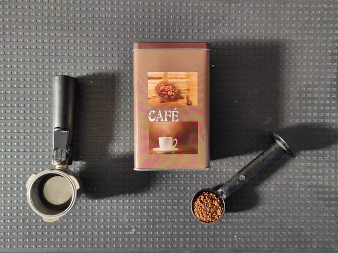 Un paquet de café pour le Pre workout