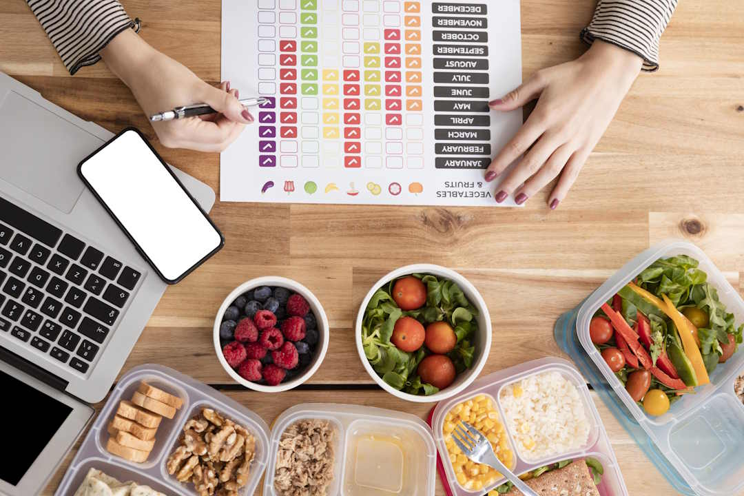 Calculer macros et lunch box