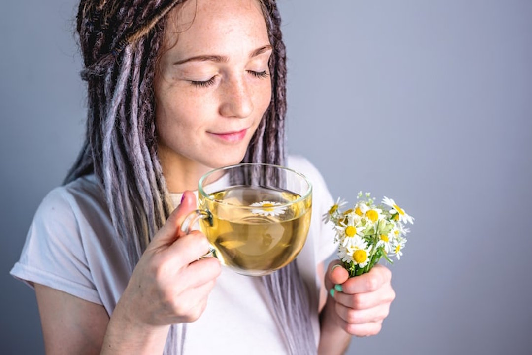 Le tisane de la camomille a des bienfaits sur la vieillesse