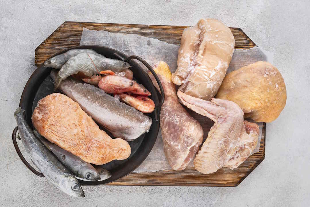 Aliments d'origine animale riches en protéines