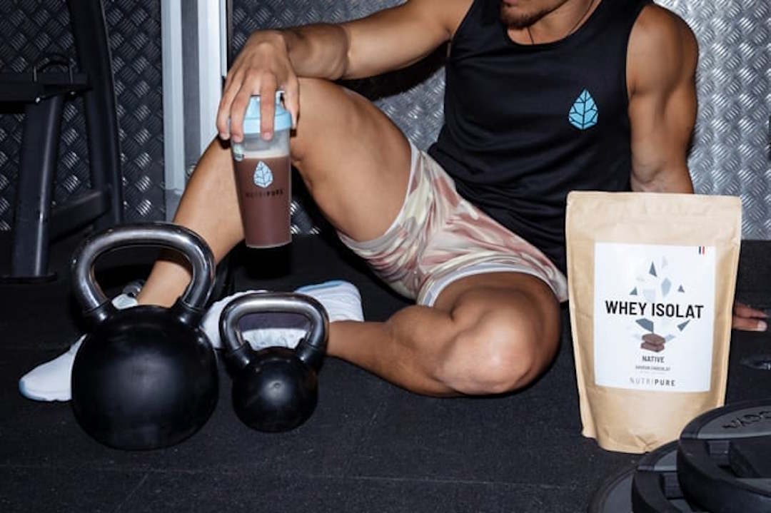 Un sportif qui consomme du Whey Isolat