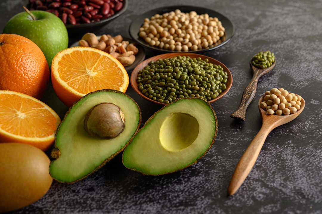 Les aliments dans le groupe végétalien