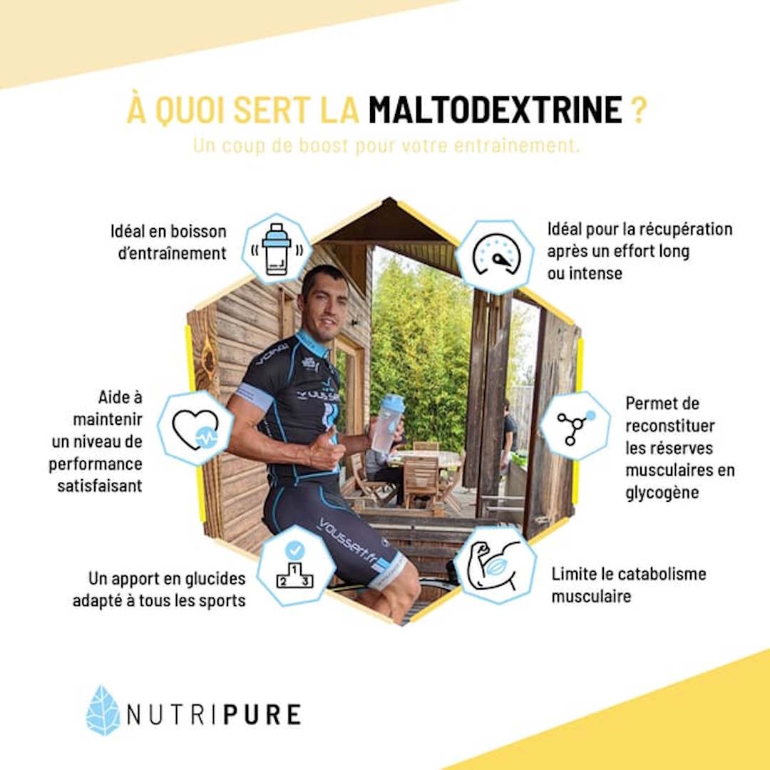 La maltodextrine est un coup de boost pour votre entraînement
