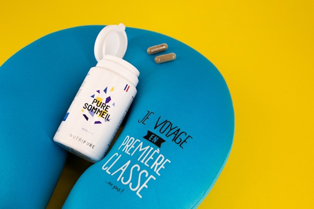 Un flacon de pure sommeil pour le voyage