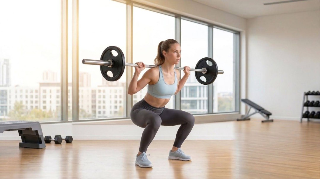 Le squat est l'exercice roi pour le bas du corps