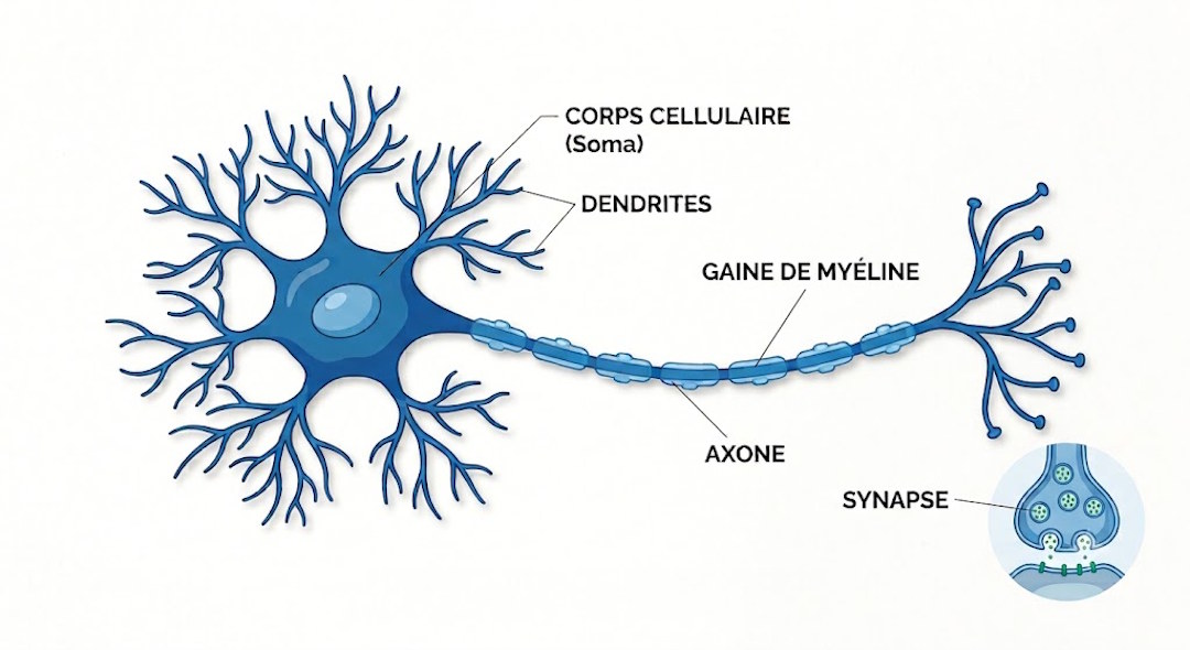 Représentation du système nerveux