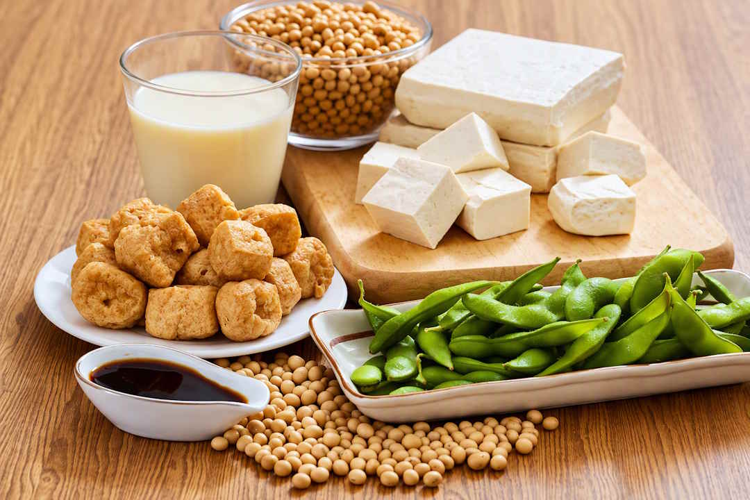 Le soja et ses dérivés : tofu, tempeh et edamame