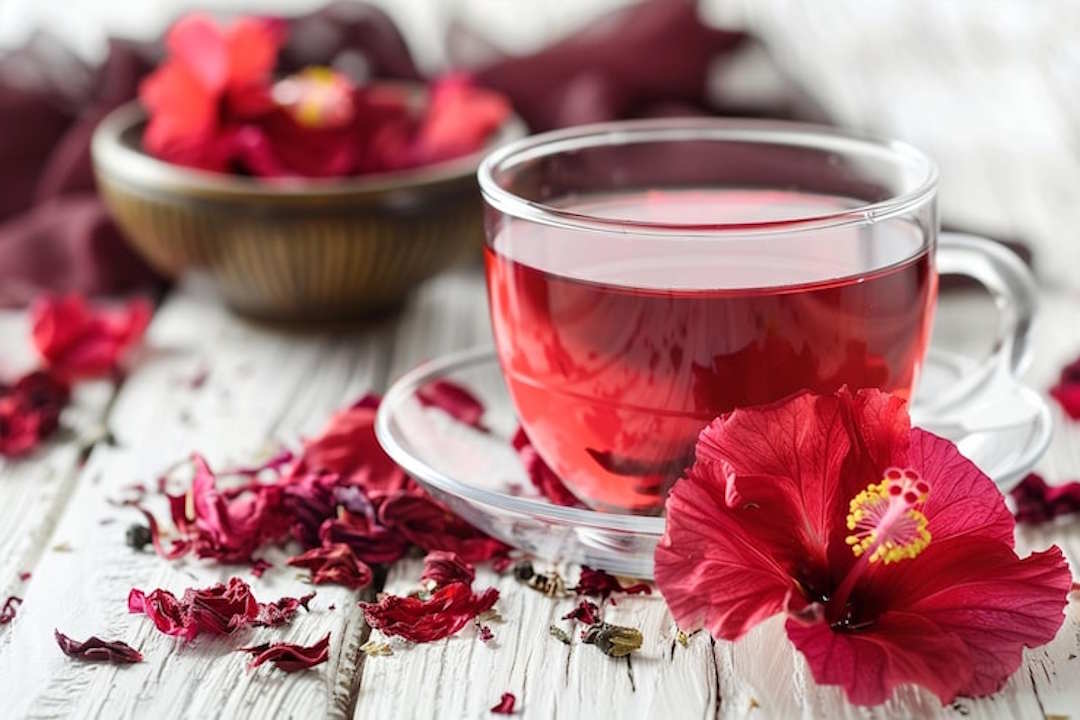 L'infusion de fleurs d'hibiscus