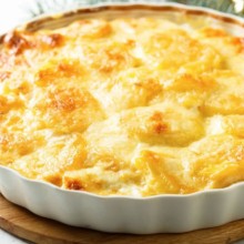 Gratin de potimarron à la crème de coco