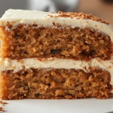 Carrot cake sans gluten