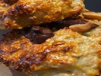 Cookies protéinés à la banane
