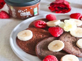 Pancakes à la farine de patate douce