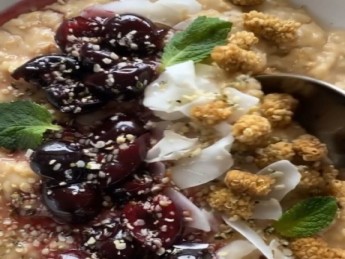 Porridge aux fruits